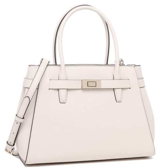 Kate Spade Lucia Medium Satchel shoulder Bag Handbag Crossbody Leather